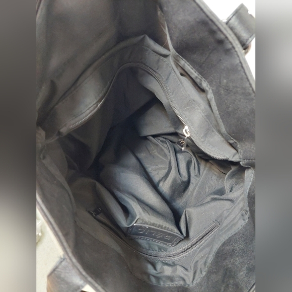 Relic Black Synthetic Double Front Pockets Tote Shoulder Bag - Picture 12 of 16